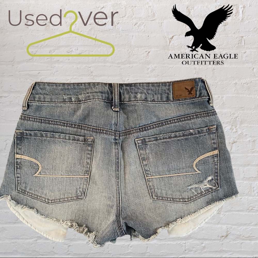 AMERICAN EAGLE SHORTS Sz2 HIGH-RISE FESTIVAL - Picture 2 of 13